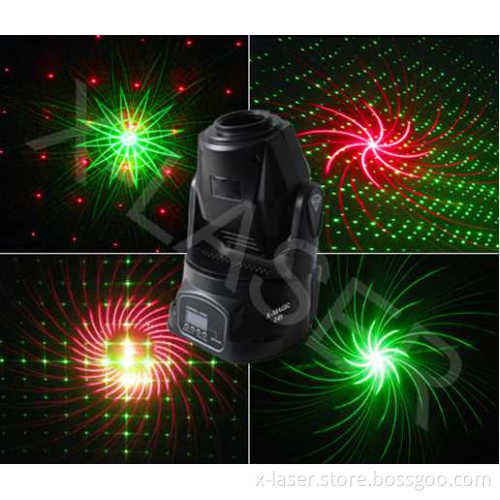Red and Green Mini Kaleidoscope Laser Light/Mini Moving Head Laser Light